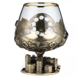 Бокал для коньяка "Железнодорожный" на 1 персону