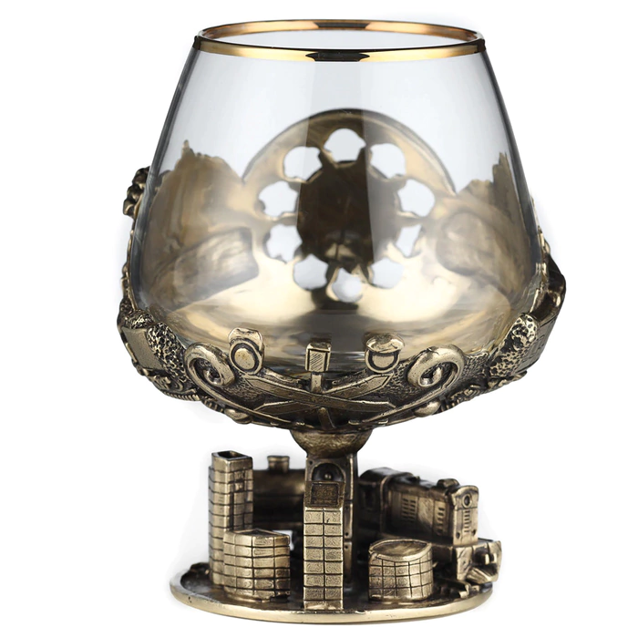 Zheleznodorozhny cognac glass for 1 person