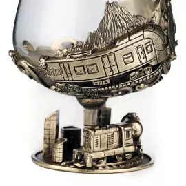 Бокал для коньяка "Железнодорожный" на 1 персону