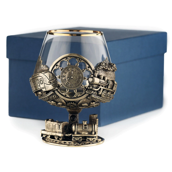 Zheleznodorozhny cognac glass for 1 person