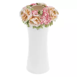 Ваза фарфоровая "Праздник. Шиповник и сирень"