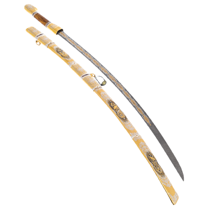 Damascus steel saber "Gift" Zlatoust