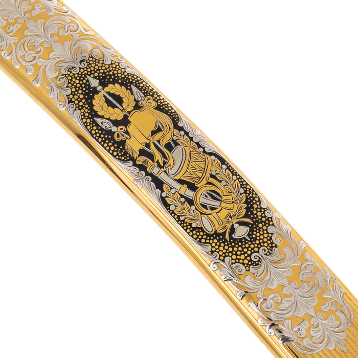 Damascus steel saber "Gift" Zlatoust