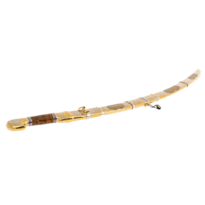 Damascus steel saber "Gift" Zlatoust