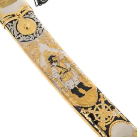 Сабля сувенирная "Абордажная" Златоуст Сабля сувенирная "Абордажная" Златоуст