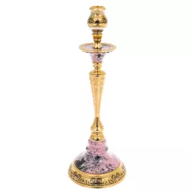 Набор подсвечников из родонита "Царские" Златоуст