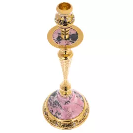 Набор подсвечников из родонита "Царские" Златоуст