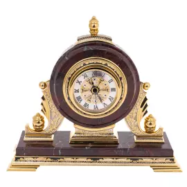 Часы из яшмы "Классика" Златоуст