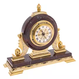 Часы из яшмы "Классика" Златоуст