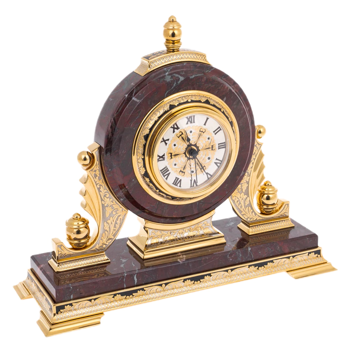 Jasper clock "Classic" Zlatoust