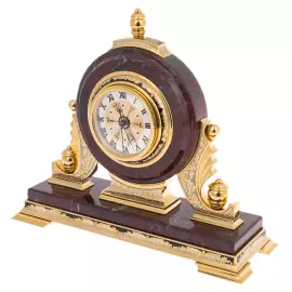 Часы из яшмы "Классика" Златоуст