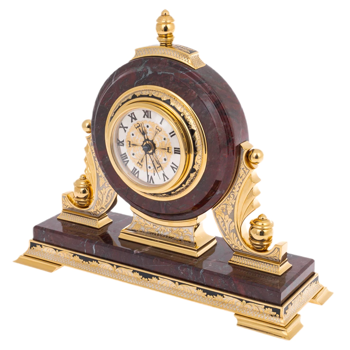 Jasper clock "Classic" Zlatoust