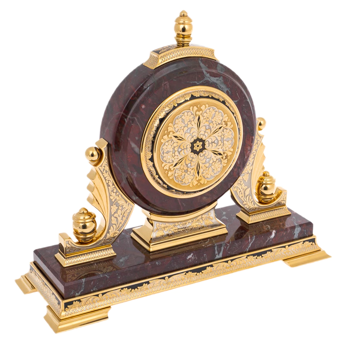 Jasper clock "Classic" Zlatoust