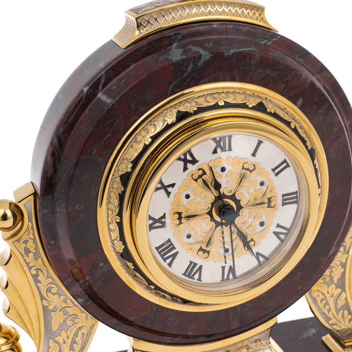 Jasper clock "Classic" Zlatoust