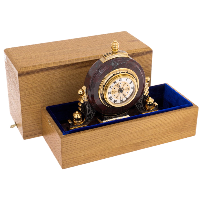 Jasper clock "Classic" Zlatoust