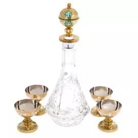 Набор для вина "Купола" на 4 персоны, Златоуст