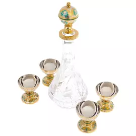 Набор для вина "Купола" на 4 персоны, Златоуст