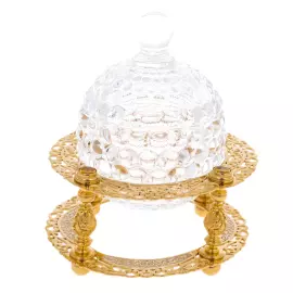 Десертница-конфетница "Земляника" Златоуст