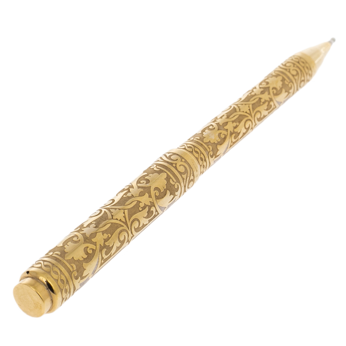 Gift pen "Patterns" in a case, Zlatoust