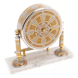 Часы "Скелетон. Золото" с ручкой, Златоуст