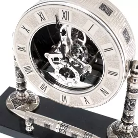 Часы "Скелетон. Никель" с ручкой, Златоуст