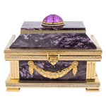 Chest of charoite "Medici" Chrysostom