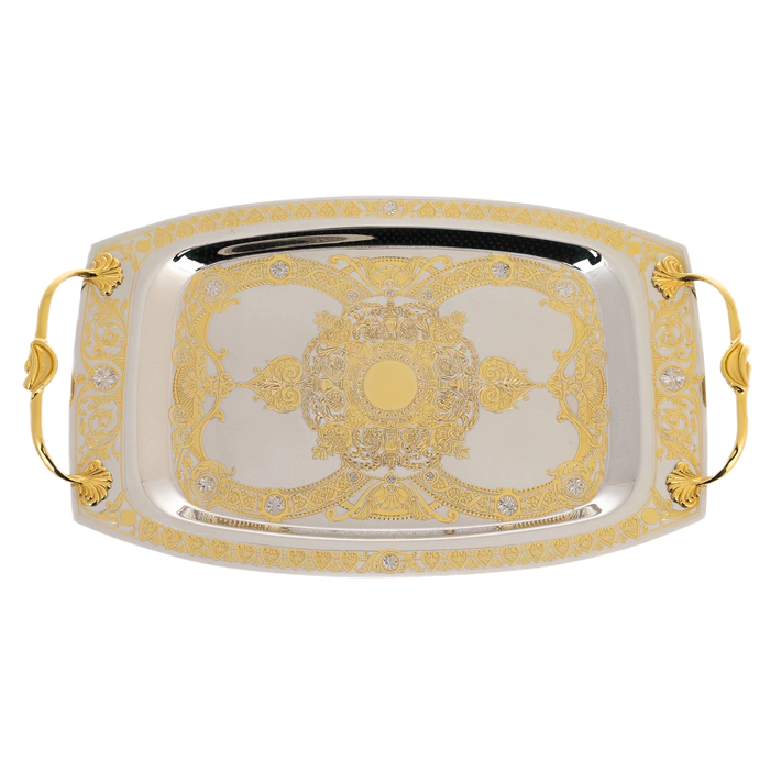 Tray dish "Venice" Zlatoust