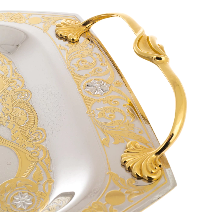 Tray dish "Venice" Zlatoust