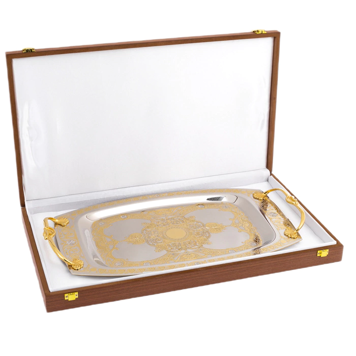 Tray dish "Venice" Zlatoust
