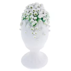 Яйцо сувенирное фарфоровое "Ландыши"