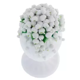 Яйцо сувенирное фарфоровое "Ландыши"