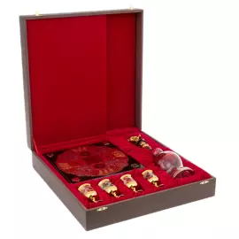 Набор для водки "Джокер" на 4 персоны, Златоуст