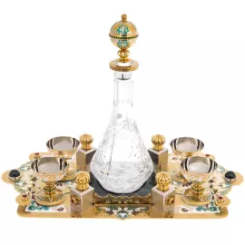 Набор для вина "Купола" на 4 персоны, Златоуст