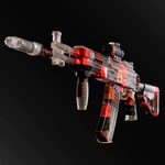 An art object made of premium wood and epoxy resin "AK-17"