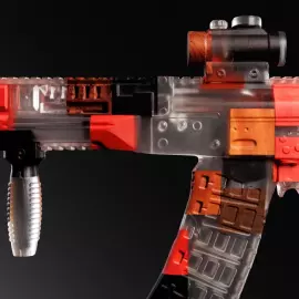 An art object made of premium wood and epoxy resin "AK-17"