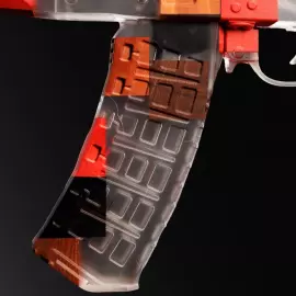 An art object made of premium wood and epoxy resin "AK-17"