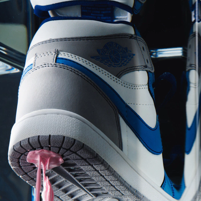 An art object in epoxy resin "Air Jordan"