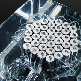 Арт-объект в эпоксидной смоле "Время" размер L