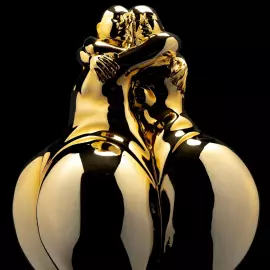 Авторская скульптура "Большая Любовь" с золочением