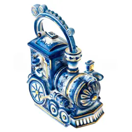 Чайный набор "Паровоз" с чашками "Весенние" на 2 персоны Чайный набор "Паровоз" с чашками "Весенние" на 2 персоны