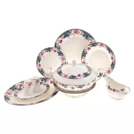 Столовый сервиз "Розы", 26 предметов