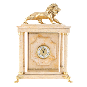 Watch safe "Lev" small (beige marble)