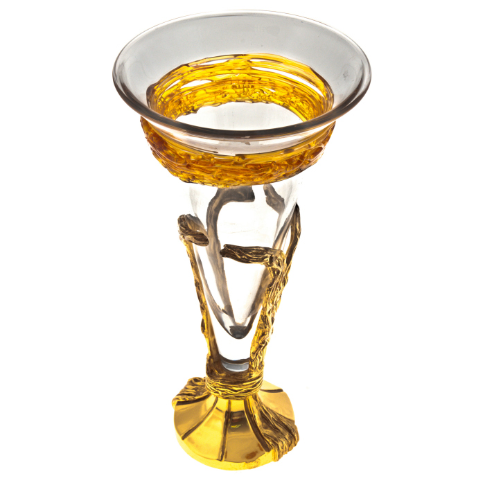 Vase for flowers "Gold"