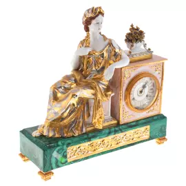 Fireplace clock "Empire"