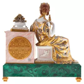 Fireplace clock "Empire"