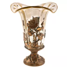Ваза "Золотая роза"