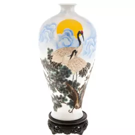 Ваза "Луна и две цапли"