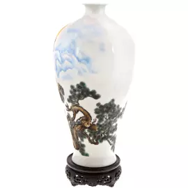 Ваза "Луна и две цапли"