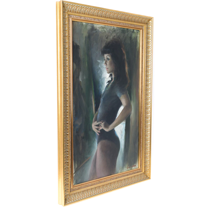 Painting "The Girl" by L. Da Velasca