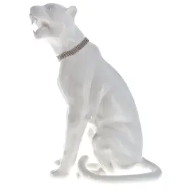 Статуэтка "Пантера" белая